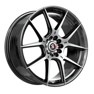 Spec-1 Racing – SP-71 – Black – 17″x8″ 42mm – Summer Wheels – SP-711782342BM